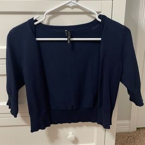 Cropped sweater size small